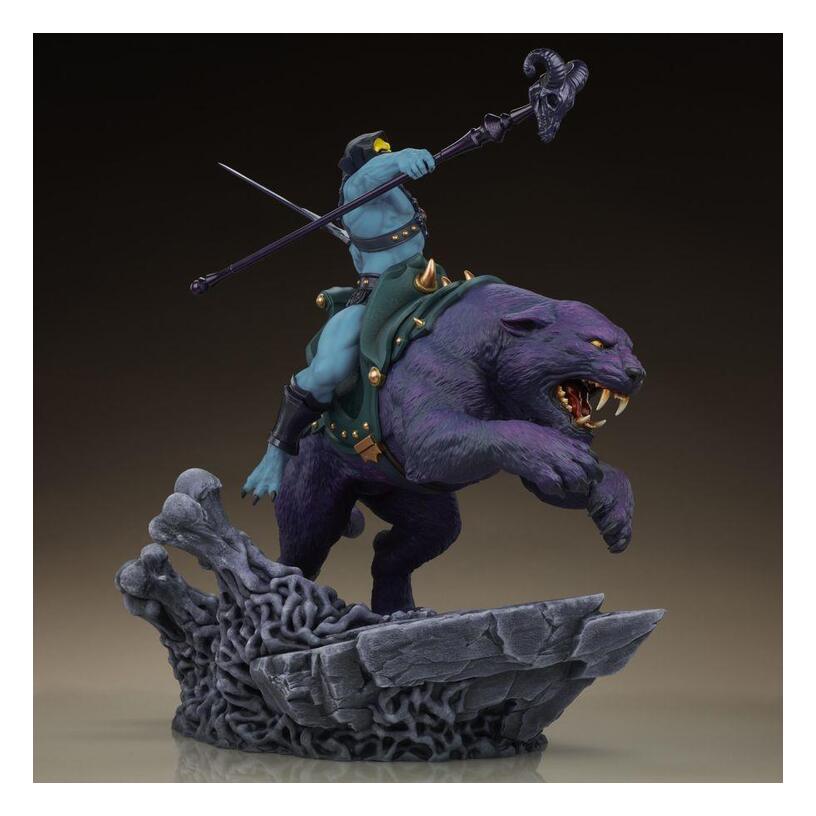Masters Of The Universe Skeletor & Panthor Classic Deluxe Sixth Scale Maquette