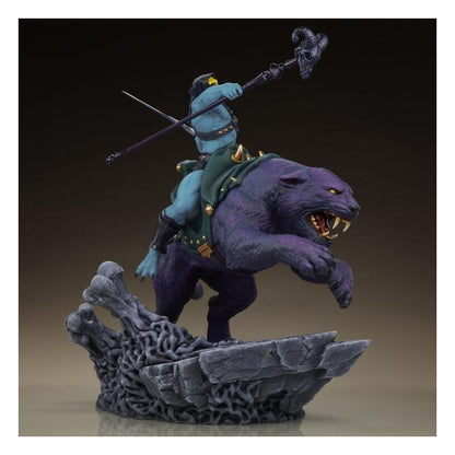 Masters Of The Universe Skeletor & Panthor Classic Deluxe Sixth Scale Maquette