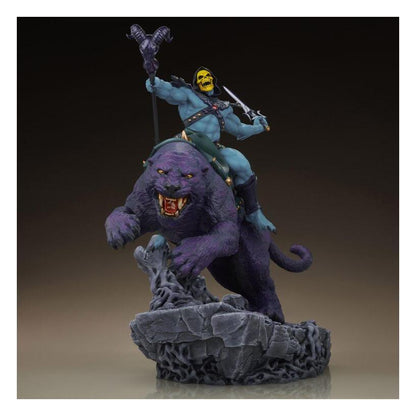 Masters Of The Universe Skeletor & Panthor Classic Deluxe Sixth Scale Maquette