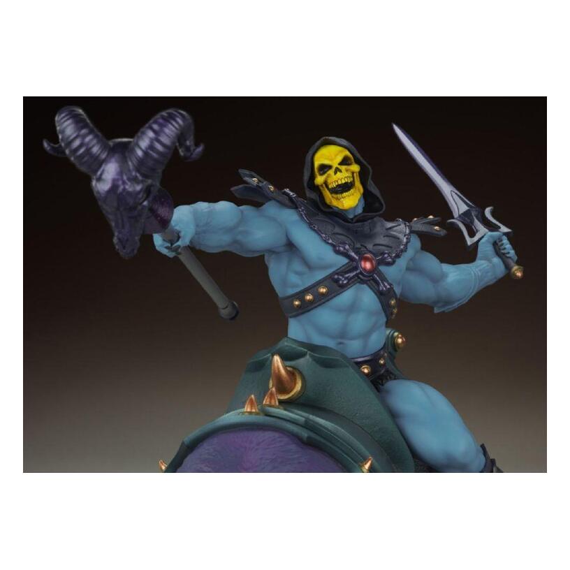 Masters Of The Universe Skeletor & Panthor Classic Deluxe Sixth Scale Maquette