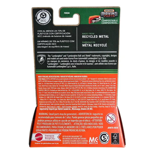 Lambourghini Huracan Sterrato Matchbox Moving Parts 958H