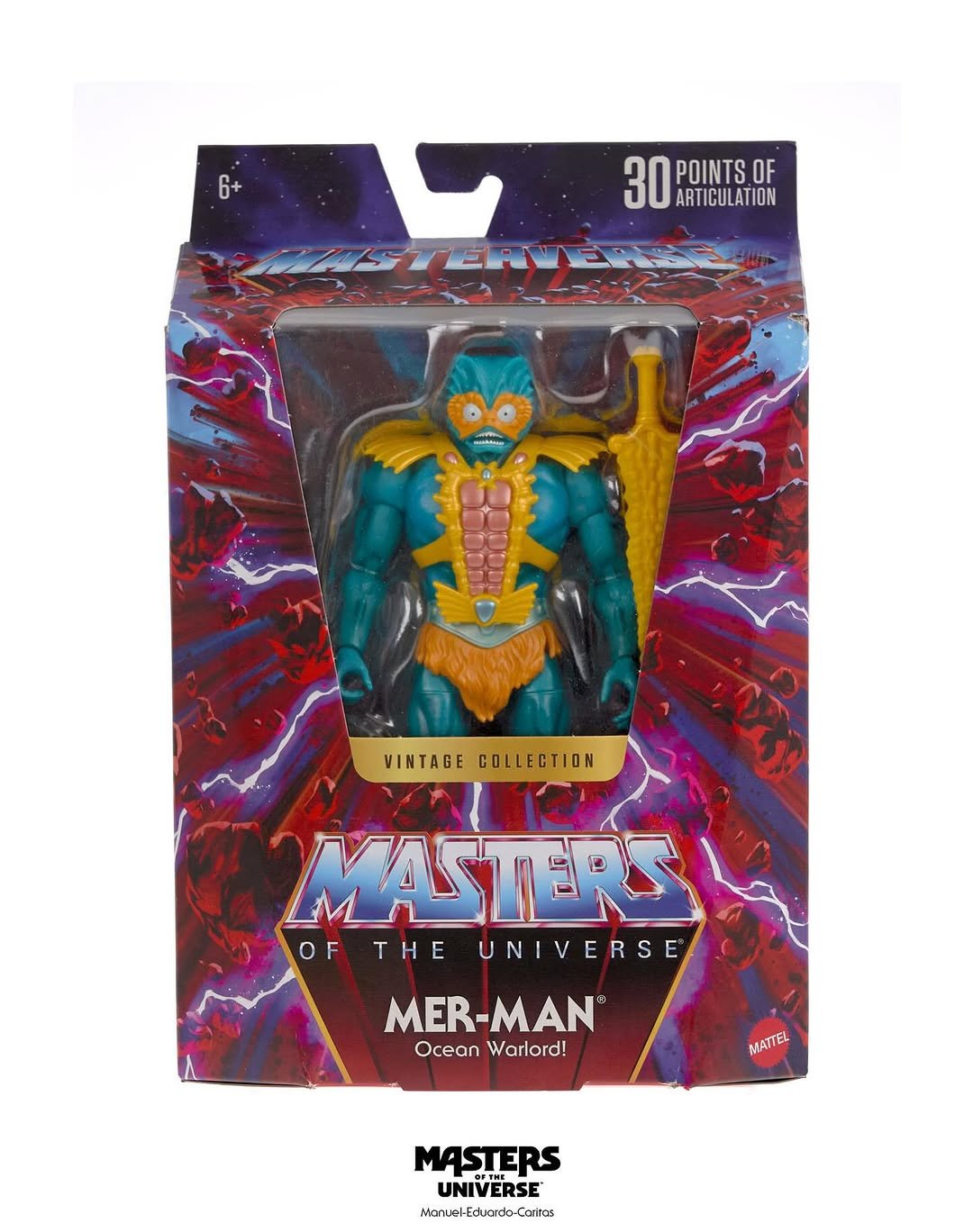 Vintage Merman - Masters Of The Universe Masterverse Figure