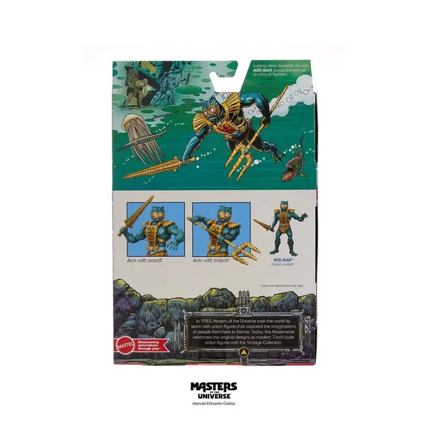 Vintage Merman - Masters Of The Universe Masterverse Figure