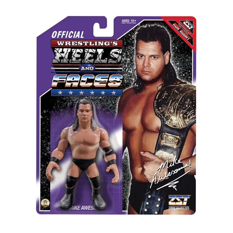 Mike Awesome Wrestling Heels & Faces S4 4.5-Inch Action Figure