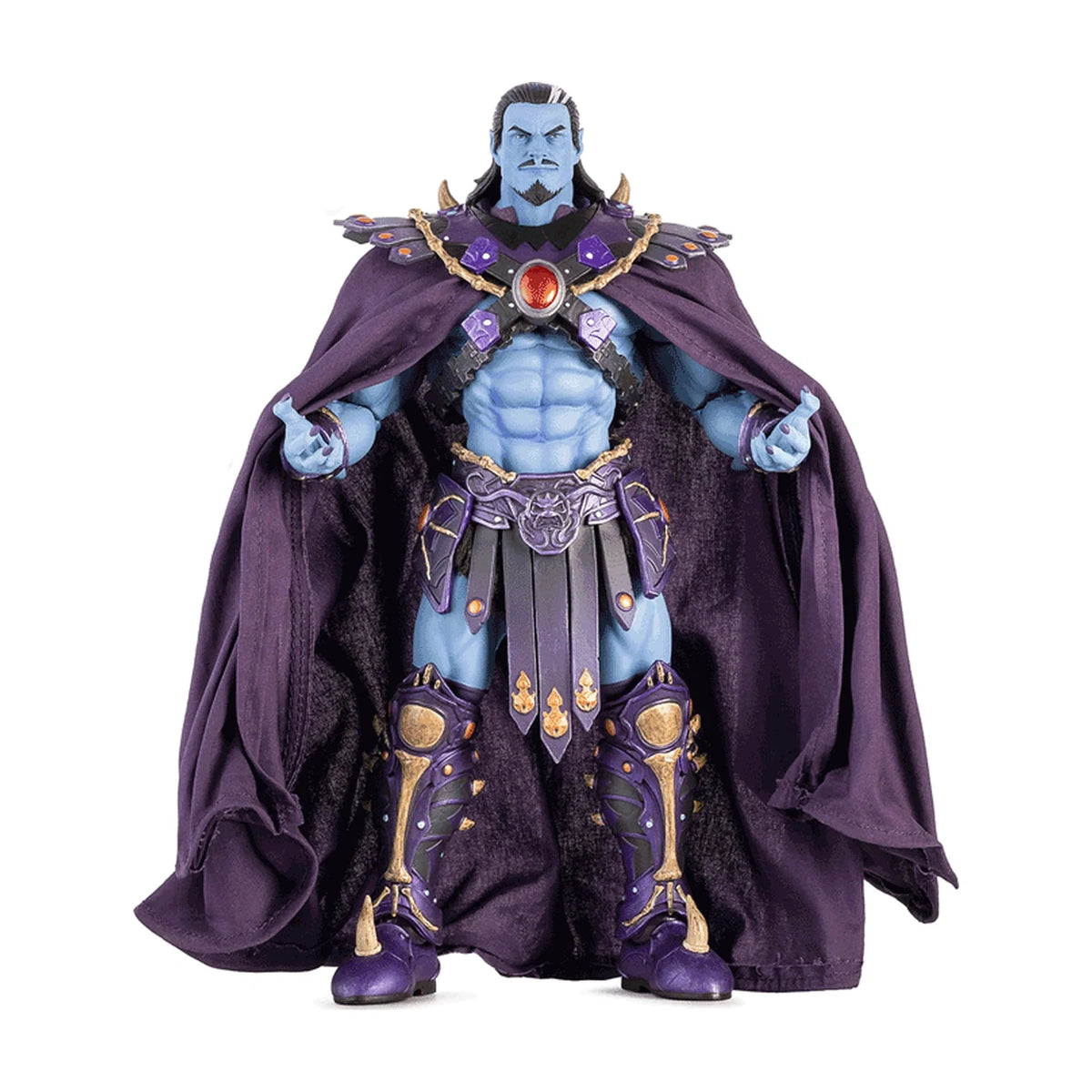 Keldor 200X Timed Edition - Mondo Masters of the Universe 1:12 Figure - Complete Keldor figure with fabric cape, standard portrait