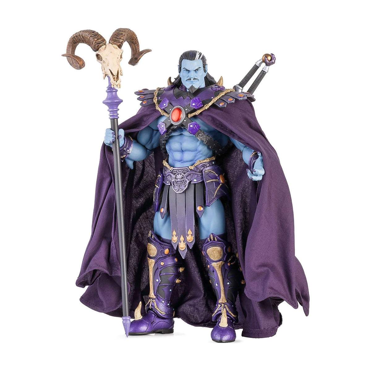 Keldor 200X Timed Edition - Mondo Masters of the Universe 1:12 Figure - Complete Keldor with Havoc Staff