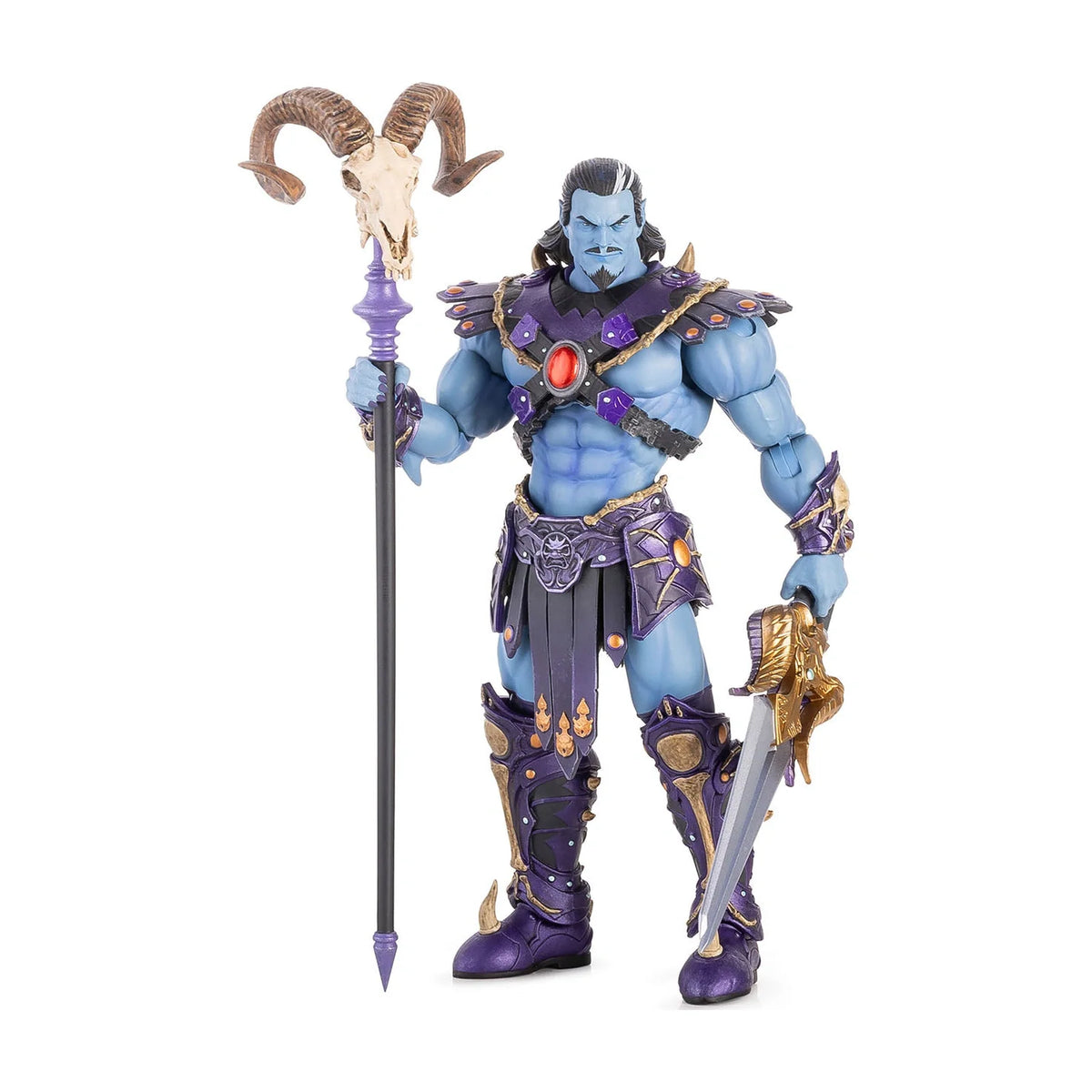 Keldor 200X Timed Edition - Mondo Masters of the Universe 1:12 Figure - Complete Keldor with staff and interchangeable hand