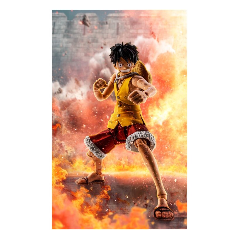 Monkey D. Luffy Sh Figuarts One Piece Summit War Marineford Action Figure