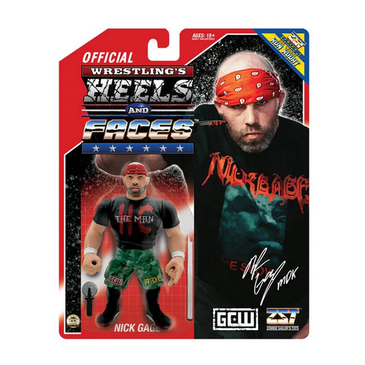 Nick Gage Wrestling Heels & Faces 4.5-Inch Action Figure
