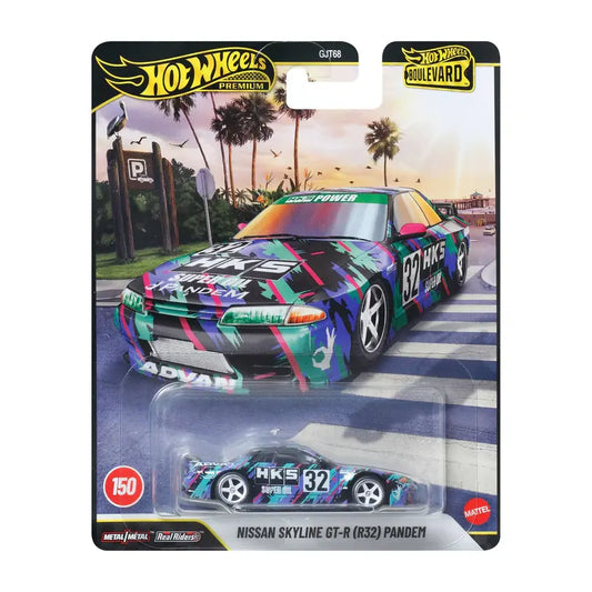 Nissan Skyline Gt-R (R32) Pandem Hotwheels Boulevard Gjt68-958G