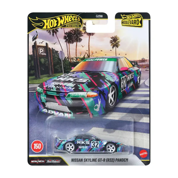 Nissan Skyline Gt-R (R32) Pandem Hotwheels Boulevard Gjt68-958G