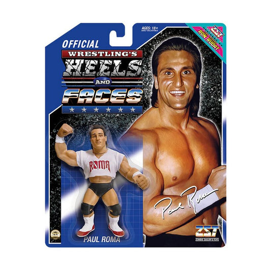 Paul Roma Wrestling Heels & Faces S3 4.5-Inch Action Figure