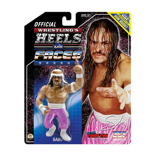 Pink Pants Sabu Wrestling Heels & Faces 4.5-Inch Action Figure