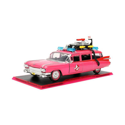 Pink Slips – Ghostbusters Ecto-1 (Pink) 1:24 Scale Diecast Vehicle