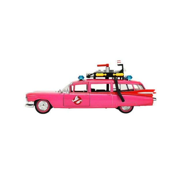 Pink Slips – Ghostbusters Ecto-1 (Pink) 1:24 Scale Diecast Vehicle