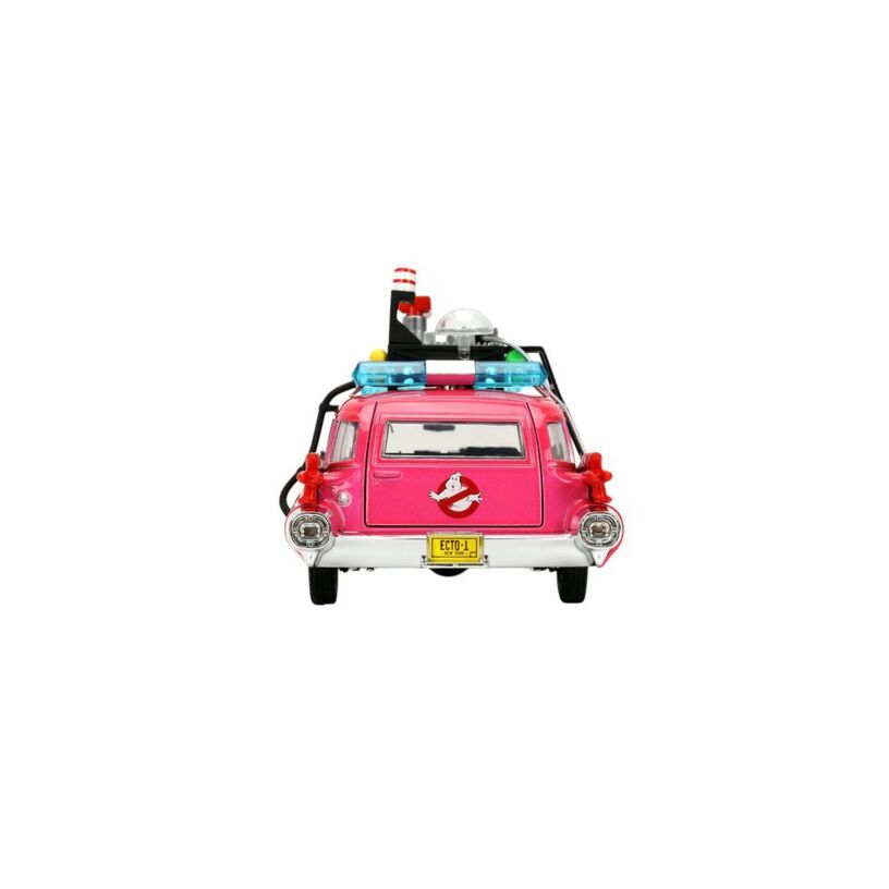 Pink Slips – Ghostbusters Ecto-1 (Pink) 1:24 Scale Diecast Vehicle