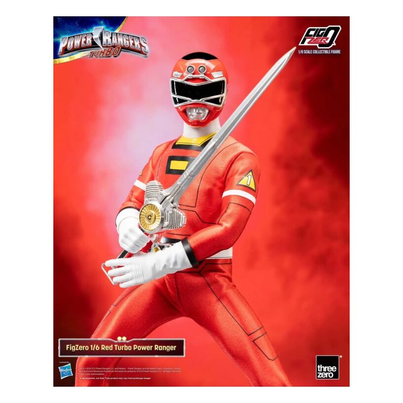 Power Rangers Turbo – Red Turbo Ranger Figzero 1:6 Scale Action Figure