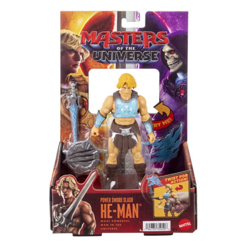 Power Sword Slash He-Man Masters Of The Universe 2026 Kid Feature Wave 1