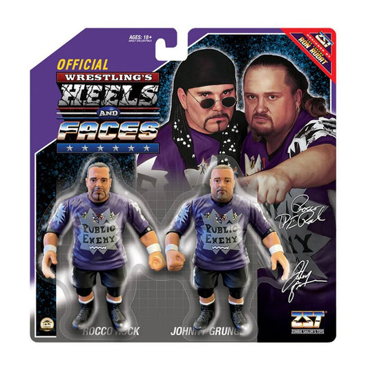 Public Enemy Rocco Rock & Johnny Grunge 4.5-Inch Action Figure 2-Pack
