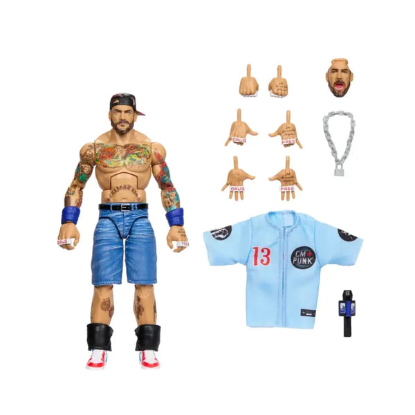 Punk Life Cm Punk 2026 Wwe Elite Mattel Creations Exclusive