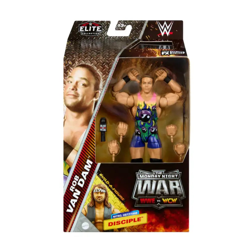 RVD Rob Van Dam - WWE Elite Monday Night Wars Series 3 Action Figure