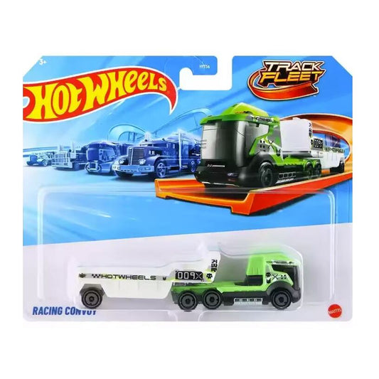 Racing Convoy Hot Wheels Track Fleet Truck 1:64 Scale