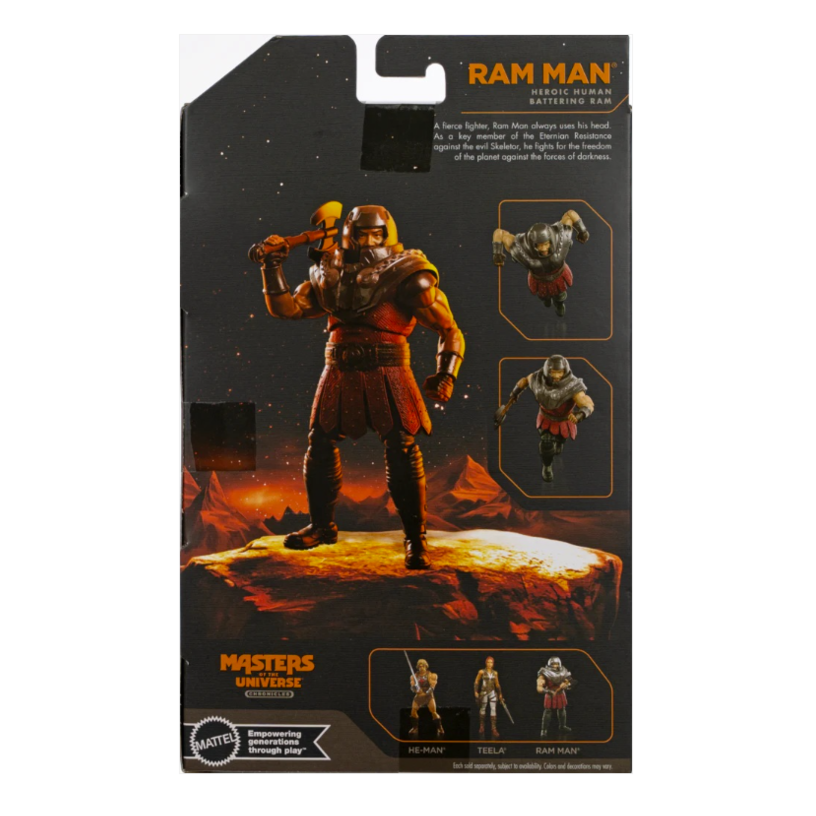 Ram Man Masters Of The Universe First Ones Chronicles Wave 3 Figure