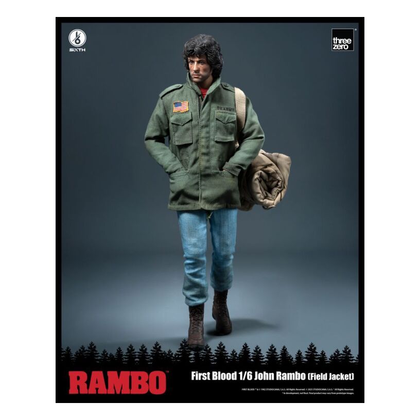 Rambo: First Blood – John Rambo (Field Jacket) 1:6 Scale Action Figure