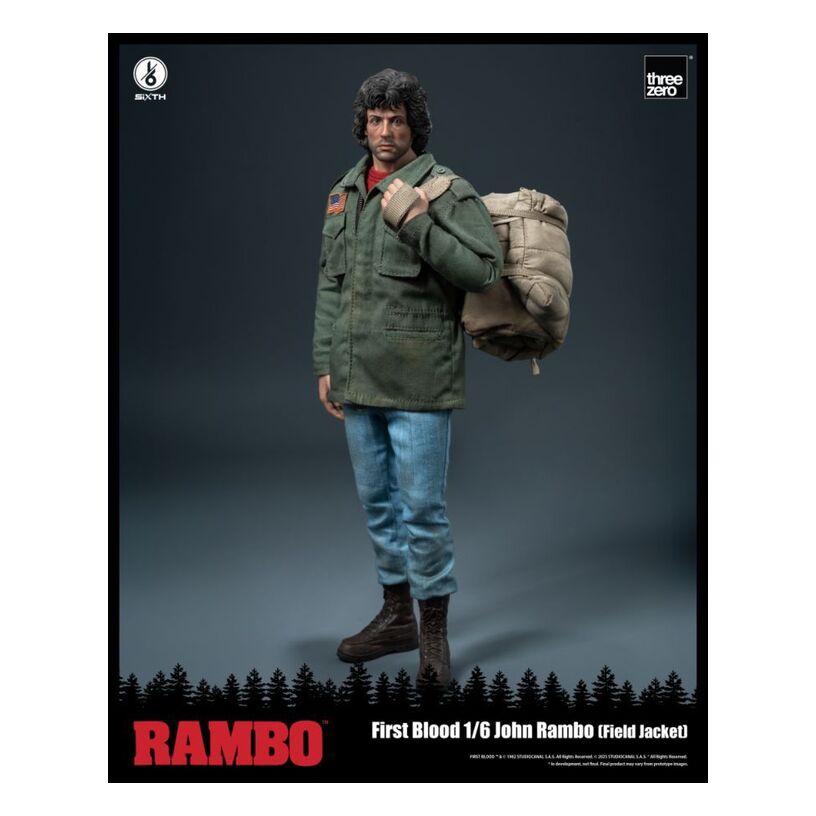 Rambo: First Blood – John Rambo (Field Jacket) 1:6 Scale Action Figure