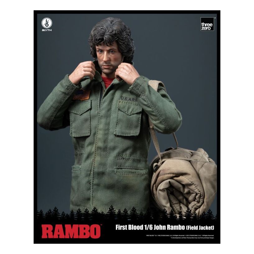 Rambo: First Blood – John Rambo (Field Jacket) 1:6 Scale Action Figure