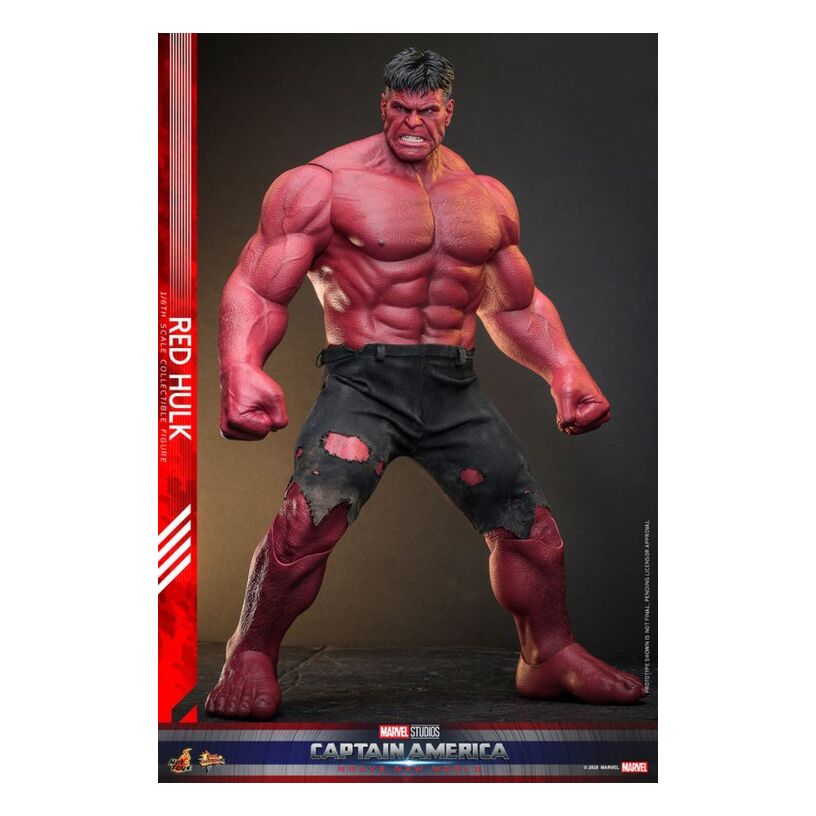Red Hulk 1:6 Collectable Action Figure – Captain America: Brave New World