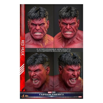 Red Hulk 1:6 Collectable Action Figure – Captain America: Brave New World