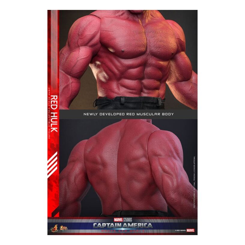 Red Hulk 1:6 Collectable Action Figure – Captain America: Brave New World