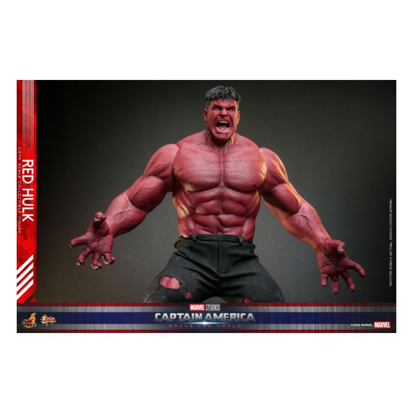 Red Hulk 1:6 Collectable Action Figure – Captain America: Brave New World