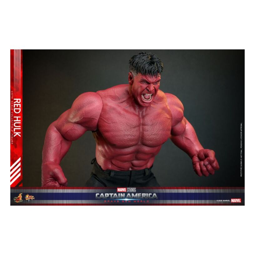 Red Hulk 1:6 Collectable Action Figure – Captain America: Brave New World