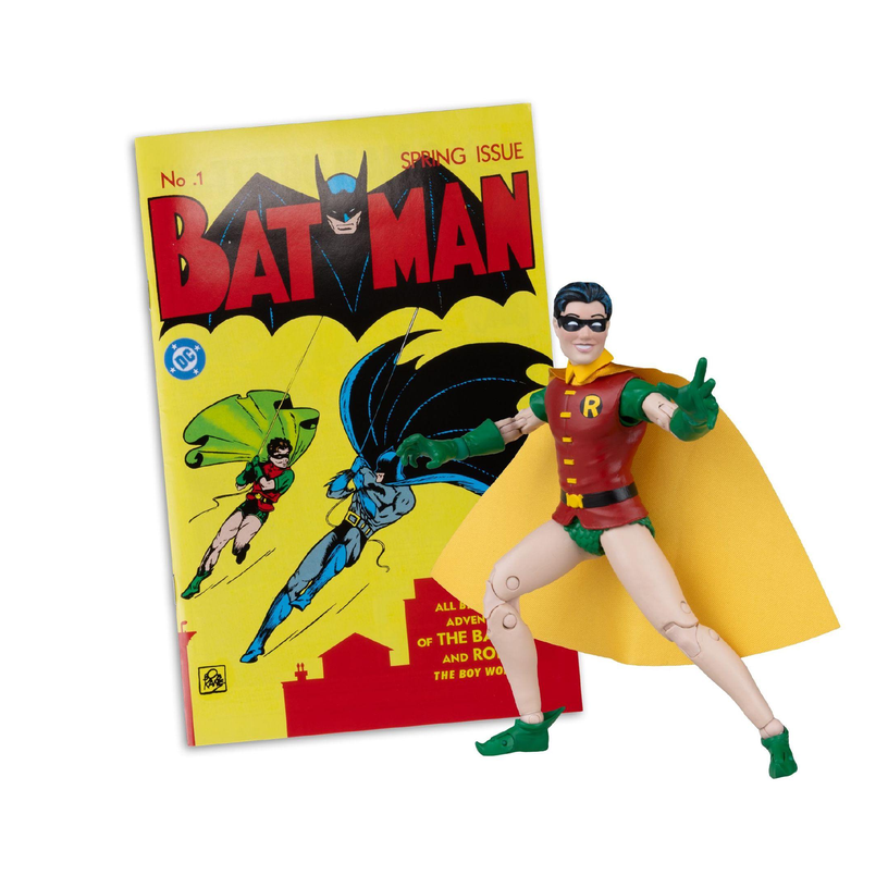 Robin Dick Grayson Red Platinum Batman #1 Page Punchers 7-Inch Action Figure