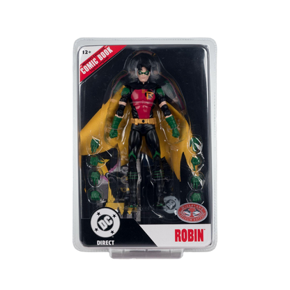 Robin Tim Drake Red Platinum Nightwing #81 Page Punchers 7-Inch Action Figure