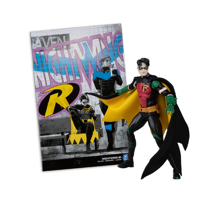 Robin Tim Drake Red Platinum Nightwing #81 Page Punchers 7-Inch Action Figure