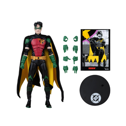 Robin Tim Drake Red Platinum Nightwing #81 Page Punchers 7-Inch Action Figure