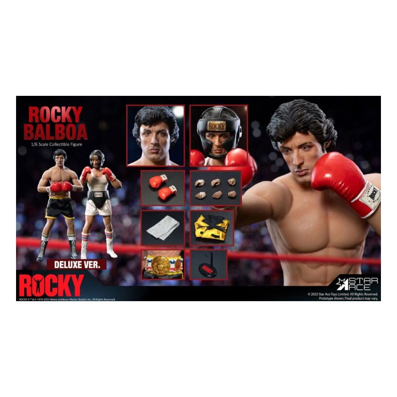 Rocky 2 – Rocky (Boxer) Deluxe 1:6 Action Figure