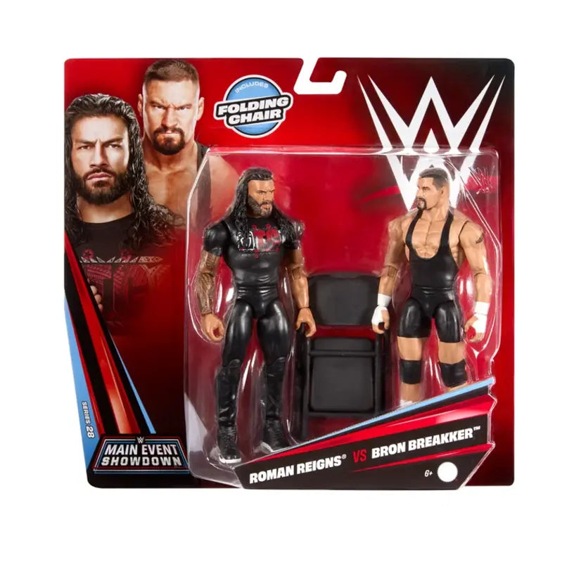 Roman Reigns Vs. Bron Breakker Wwe Main Event Showdown Series 28