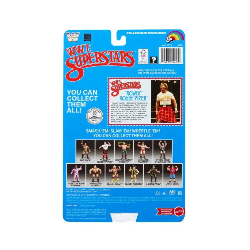 Rowdy Roddy Piper 2026 Mattel Ljn Wwe Superstars Series 3