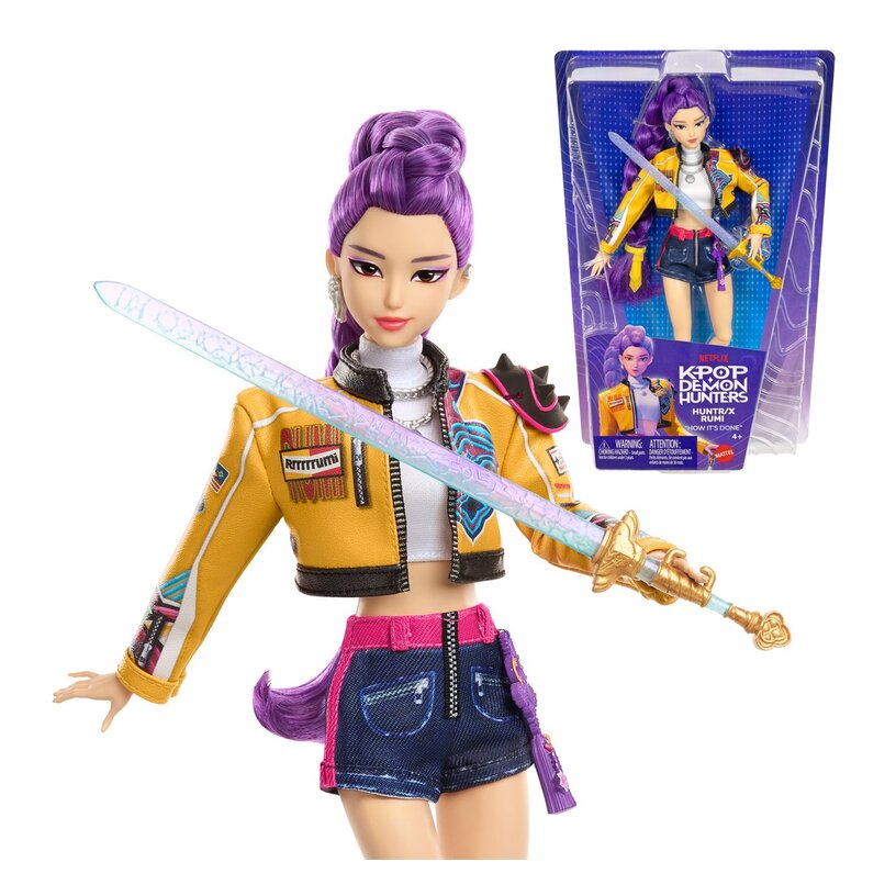 Rumi Kpop Demon Hunters Core Fashion Doll