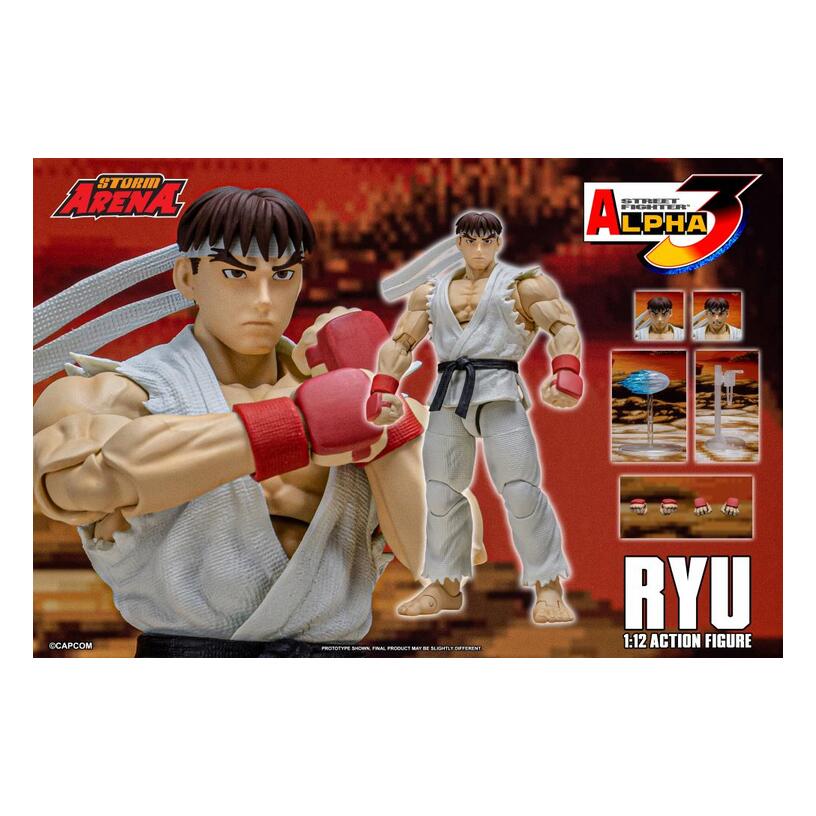 Ryu 1/12 Scale Street Fighter Alpha 3 Storm Arena