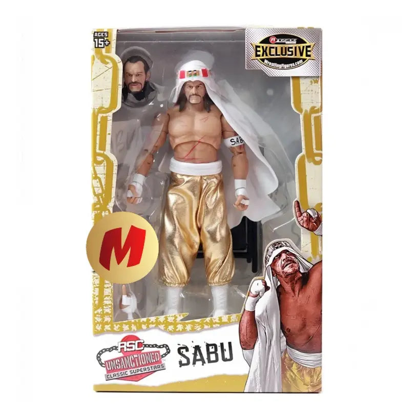 Sabu [Gold] 2026 Rsc Toys Unsanctioned Classic Superstars