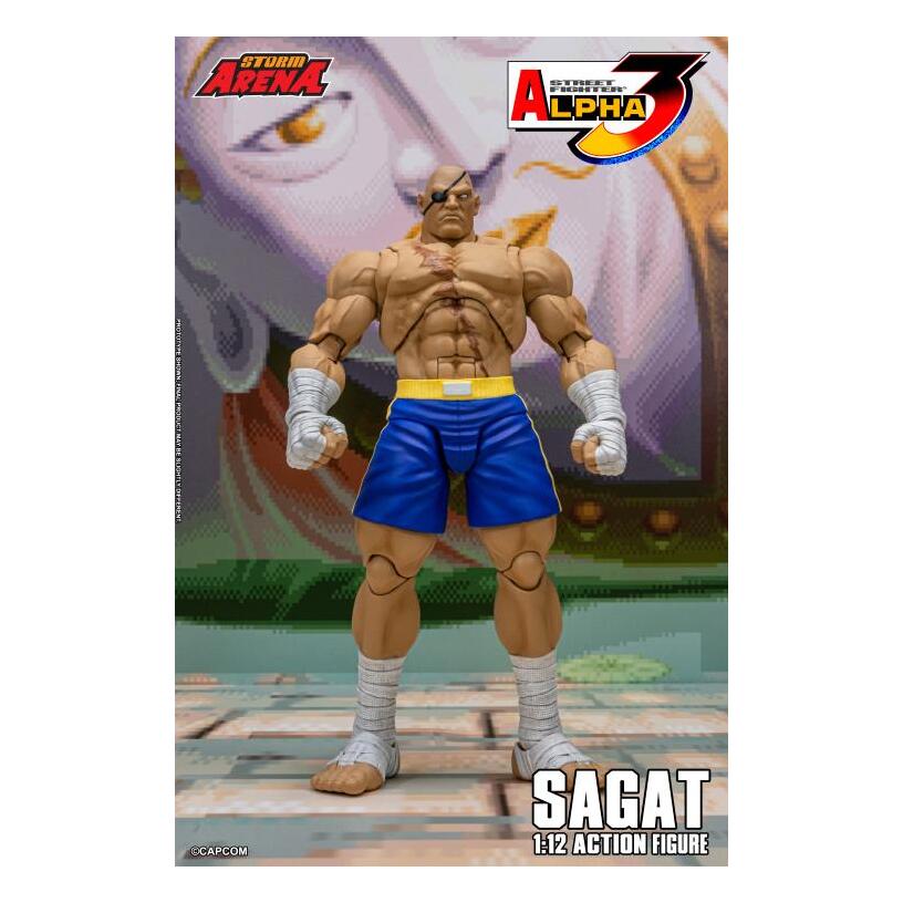 Sagat 1/12 Scale Street Fighter Alpha 3 Storm Arena