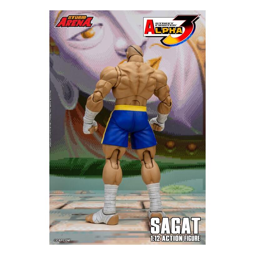 Sagat 1/12 Scale Street Fighter Alpha 3 Storm Arena