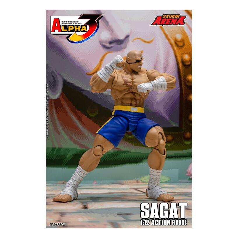 Sagat 1/12 Scale Street Fighter Alpha 3 Storm Arena