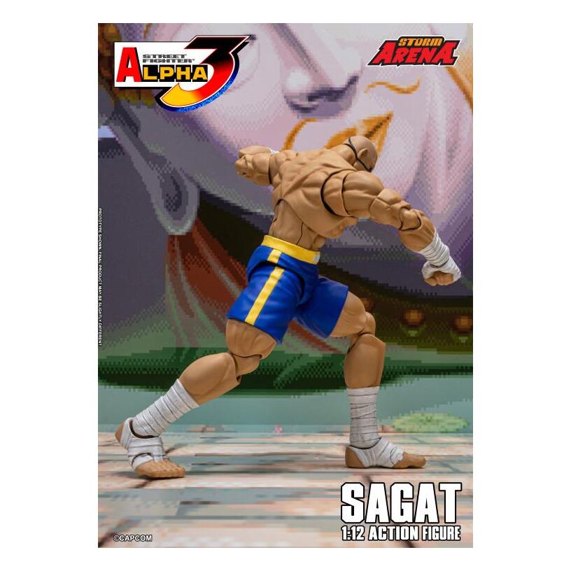 Sagat 1/12 Scale Street Fighter Alpha 3 Storm Arena