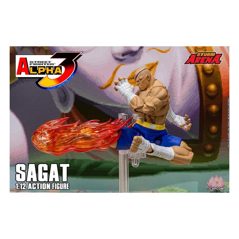 Sagat 1/12 Scale Street Fighter Alpha 3 Storm Arena